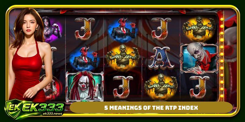 5 meanings of the RTP index