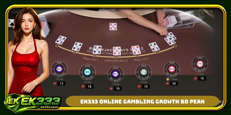 EK333 online gambling growth BD exploding